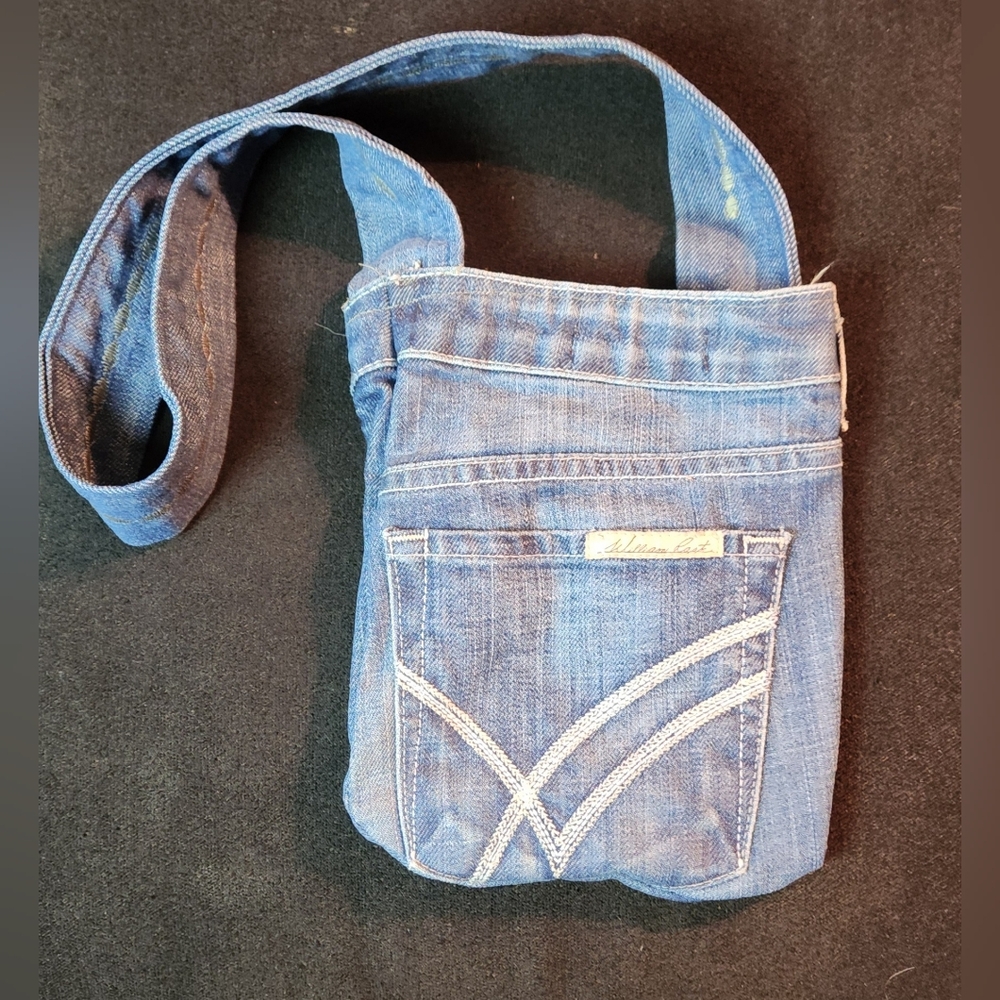 William Rast Denim Crossbody Purse